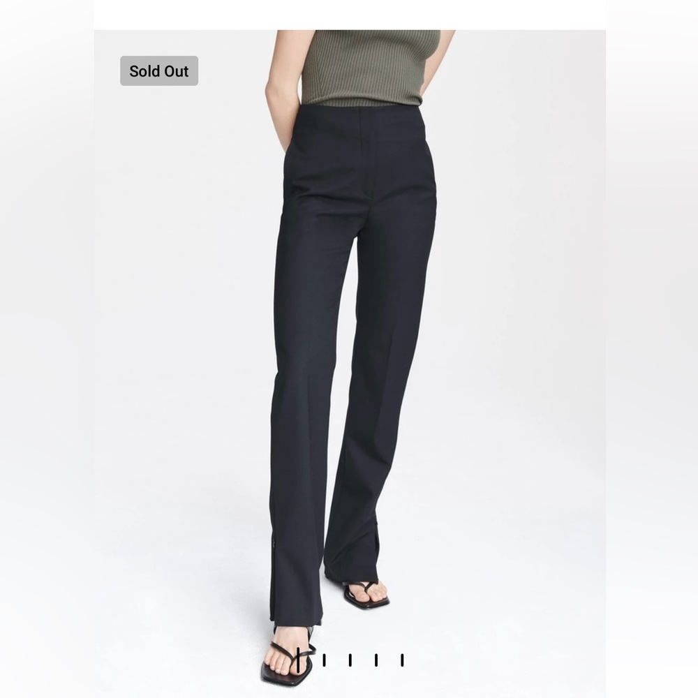 Rag & Bone Jess Black Twill Pants